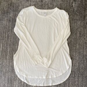 ZYIA Active Long Sleeve swoop T sz medium